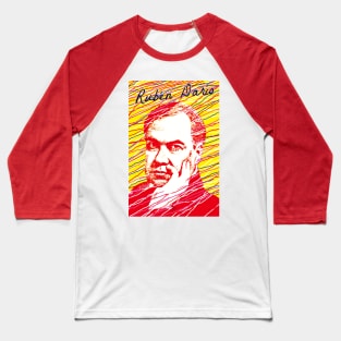 Rubén Darío - The Bard of Nicaragua Baseball T-Shirt